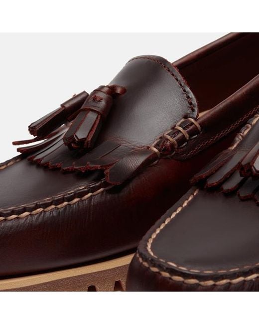 Timberland Brown All Gender Authentic Kiltie Loafer for men