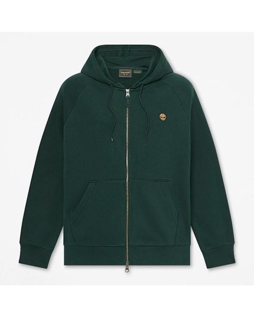 Timberland Green Exeter River Full-Zip Hoodie For for men