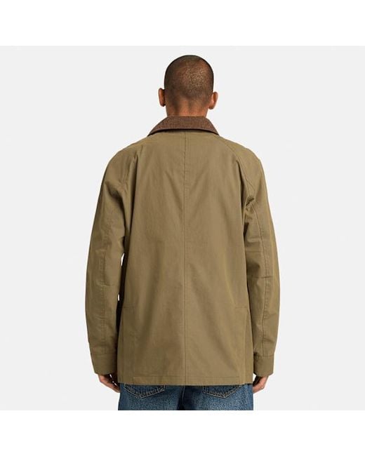 Timberland Green Wenham Waterproof Barn Coat For for men