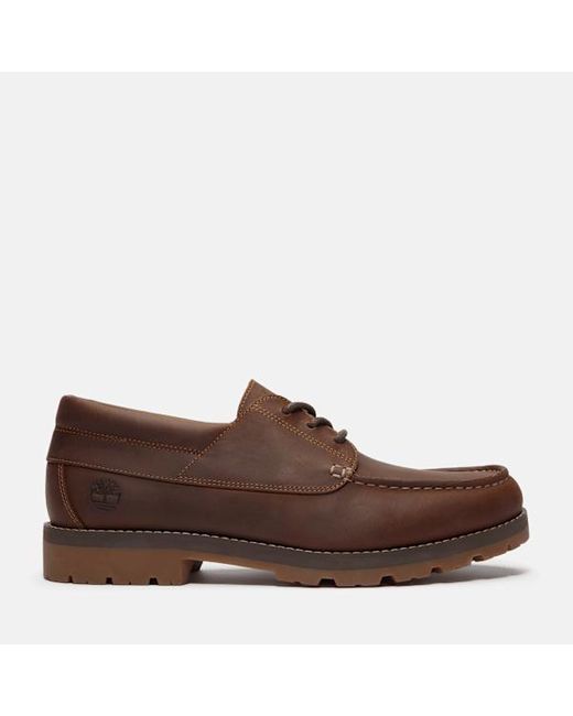 Timberland Brown Britton Square Lace-Up Shoe For for men