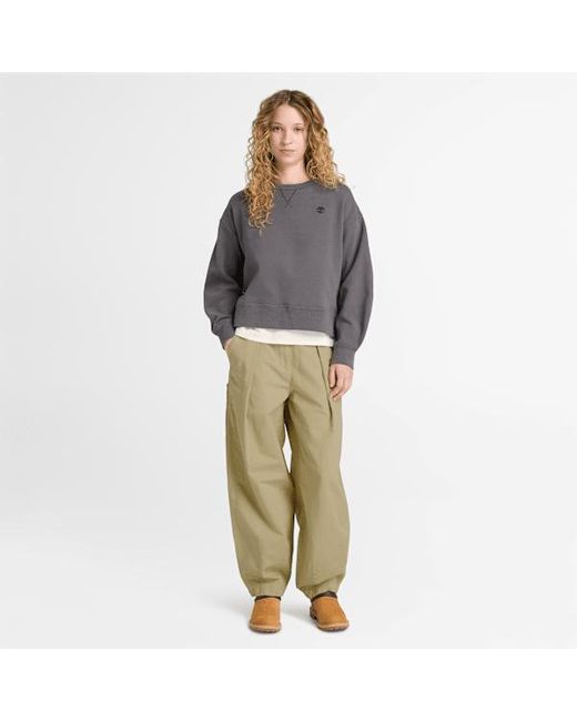 Timberland Natural Utility Cotton Linen Trouser For