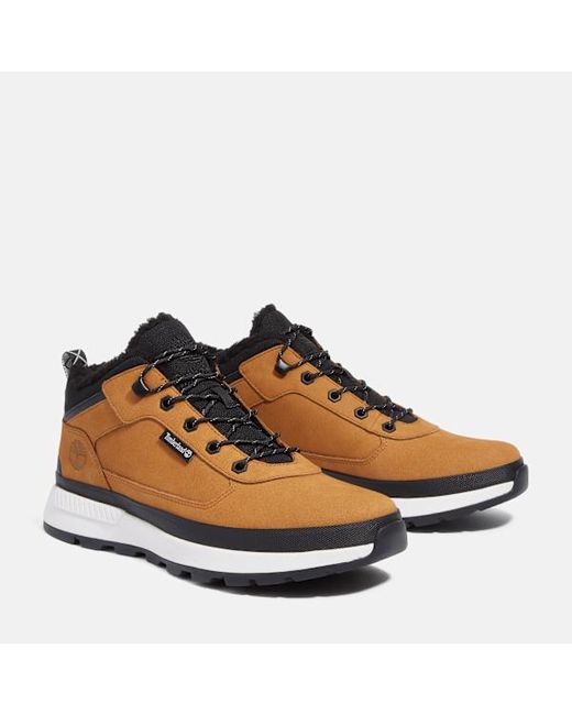 Timberland Brown Field Trekker Warm-Lined Trainer For for men