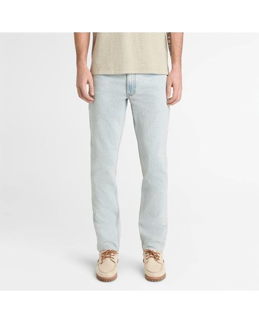 Timberland Blue Sandown Slim Denim Trouser For for men
