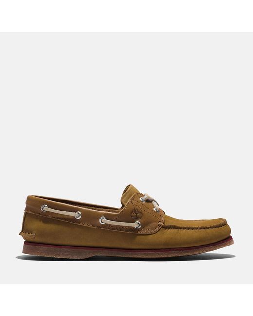 Timberland Brown Classic Boat Shoe for men