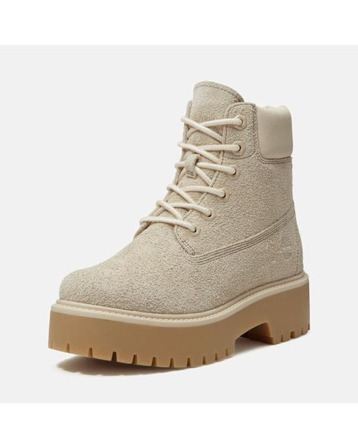 Timberland Natural Stone Street Platform 6-Inch Boot For