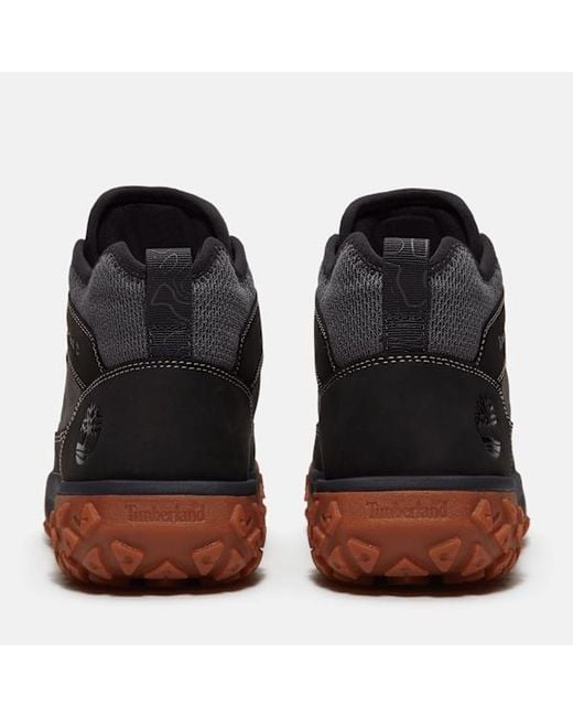 Timberland Black Greenstride Motion 6 Mid Trainer For for men