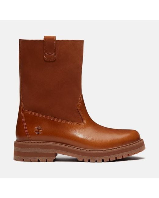 Timberland Brown Britton Drive Pull-On Boot For