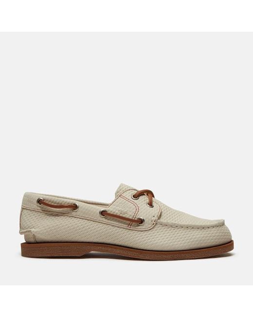 Timberland Natural Classic Boat Shoe For