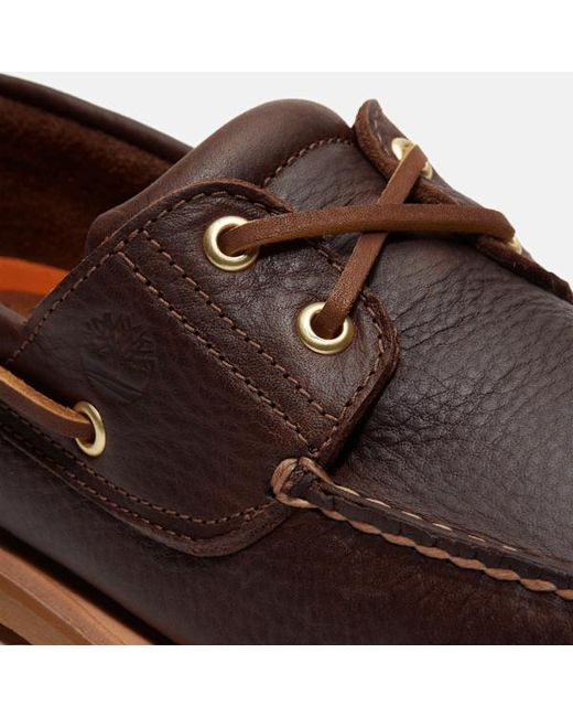Timberland Brown Crafted Boat Shoe For for men