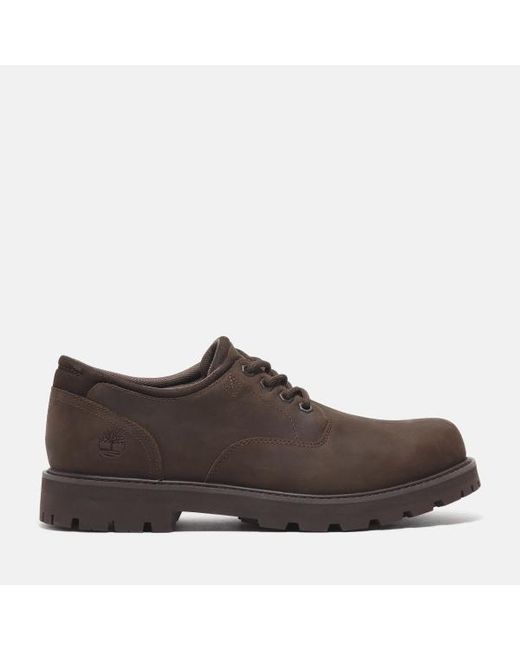 Timberland Britton Road Waterproof Shoe For Men In Dark Brown, Man, Brown, Size: 6.5 for men