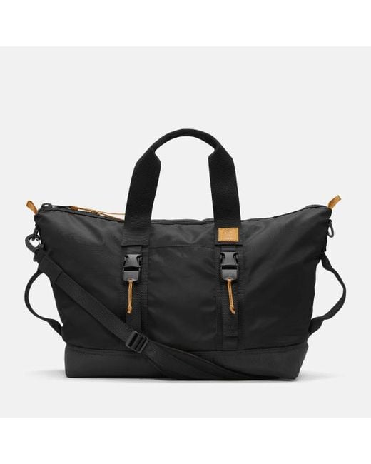 Timberland Black Nylon Weekender Duffel