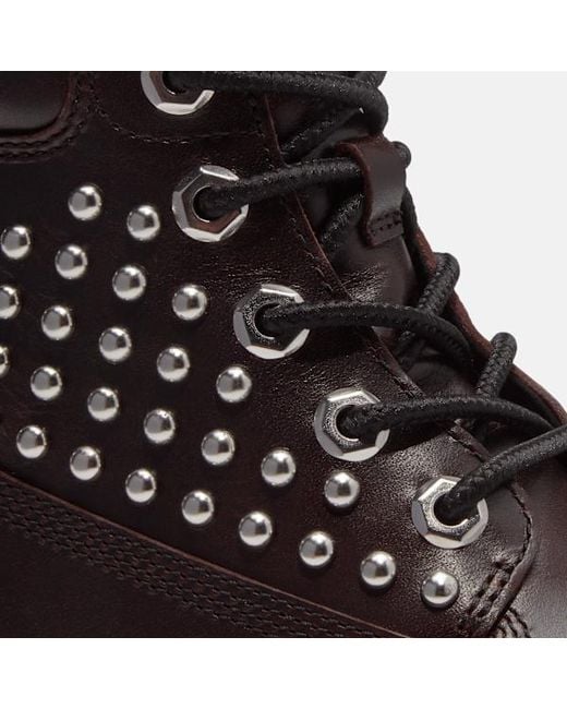Timberland Brown Stone Street Platform 6-Inch Boot For