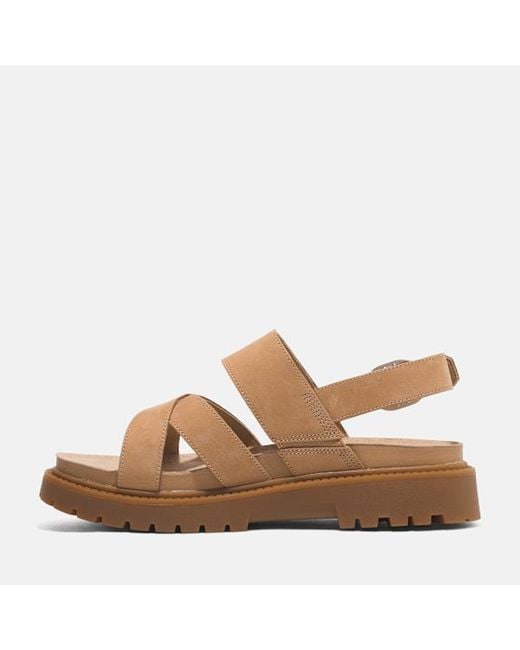 Timberland Brown Clairemont Way Backstrap Sandal For