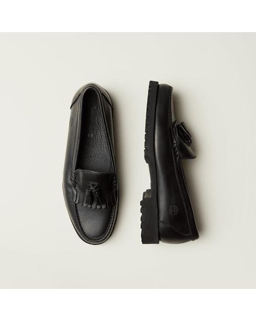 Timberland Black All Gender Authentic Kiltie Loafer for men