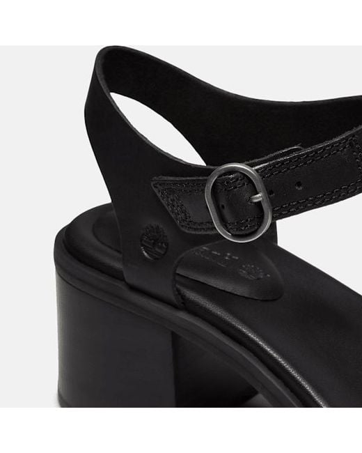 Timberland Black Bellevaux Backstrap Sandal For
