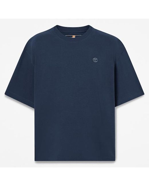 Timberland Blue Dunstan River Short-Sleeve T-Shirt For for men
