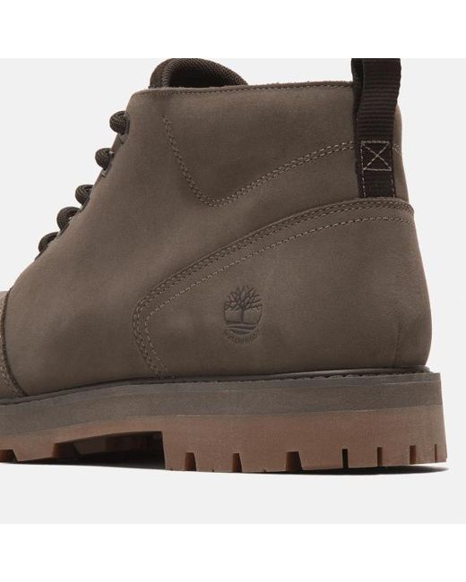 Timberland Brown Britton Road Waterproof Chukka Boot For for men
