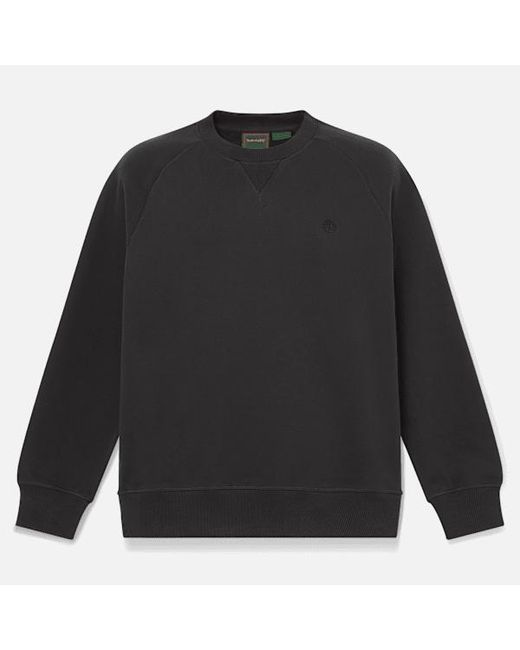 Timberland Black Exeter River Crew Sweatshirt For for men