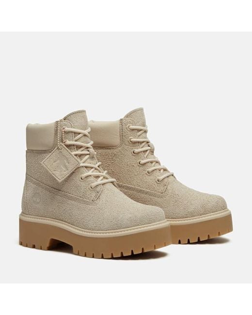 Timberland Natural Stone Street Platform 6-Inch Boot For