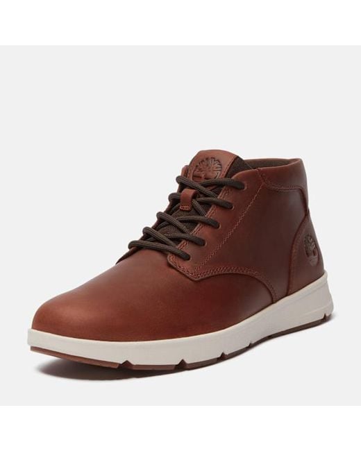 Timberland Parker Street Trainer For Men In Brown, Man, Brown, Size: 6.5 for men