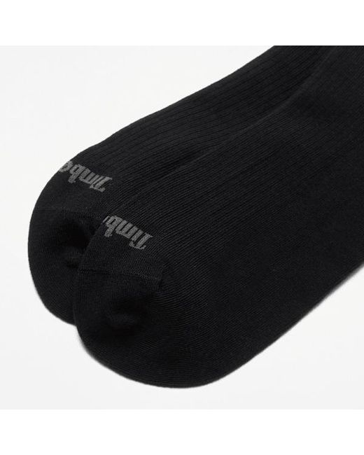 Timberland Black Chesapeake Long Sock for men
