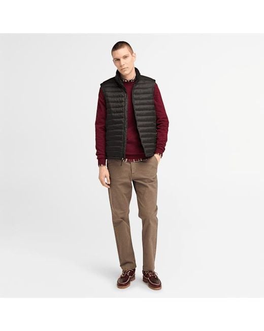 Timberland Black Axis Peak Durable Water-Repellent Vest For for men