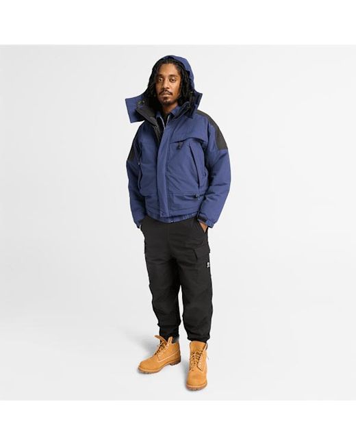 Timberland Blue Granite State Waterproof Rain Jacket For for men