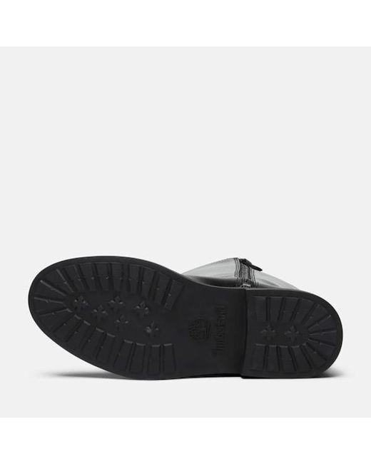 Timberland Black Stormbucks Tall Side Zip Boot For