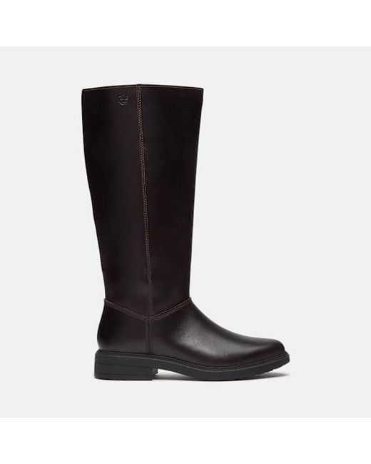 Timberland Black Stormbucks Tall Side Zip Boot For