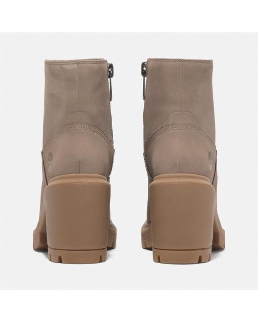 Timberland Brown Allington Heights Mid Zip Boot