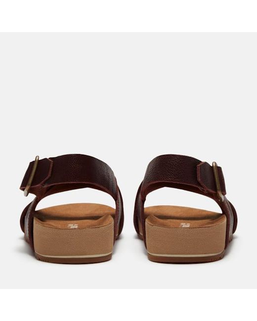 Timberland Brown Malibu Waves Basic Backstrap Sandal For