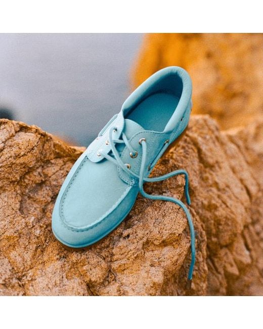 Timberland Blue X Jacquemus Authentic Boat Shoe for men