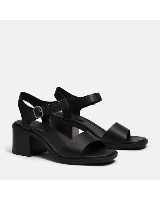 Timberland Black Bellevaux Backstrap Sandal For
