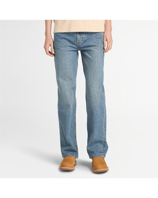 Timberland Blue Straight Denim Trouser For