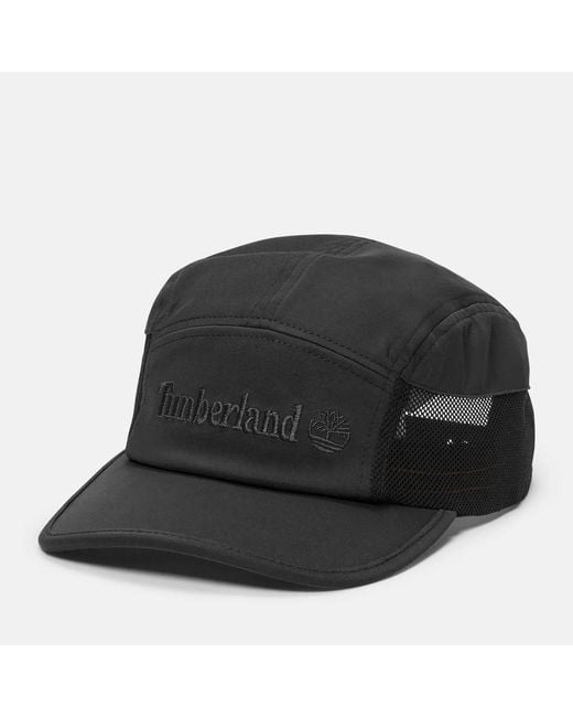Timberland Black Vented Admiral Cap for men