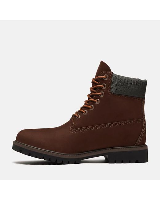 Timberland Brown Heritage 6-Inch Waterproof Boot For for men