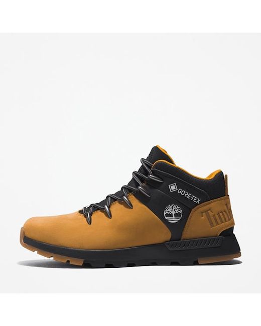 Timberland Brown Sprint Trekker Mid Waterproof Trainer For for men
