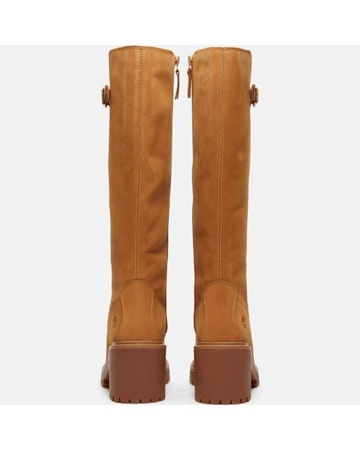 Timberland Brown Stone Heights Tall Side Zip Boot For