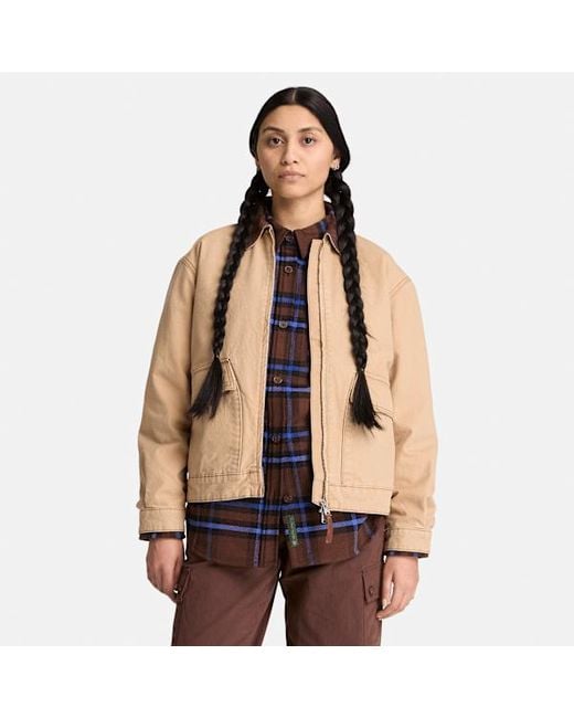 Timberland Natural Strafford Washed Canvas Jacket 2.0 For