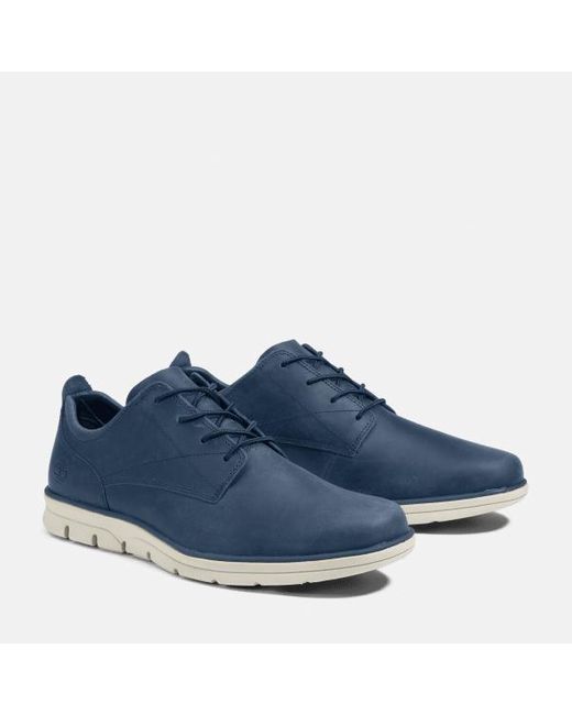 Timberland Bradstreet Low Lace-up Trainer For Men In Dark Blue, Man, Blue, Size: 6.5 for men