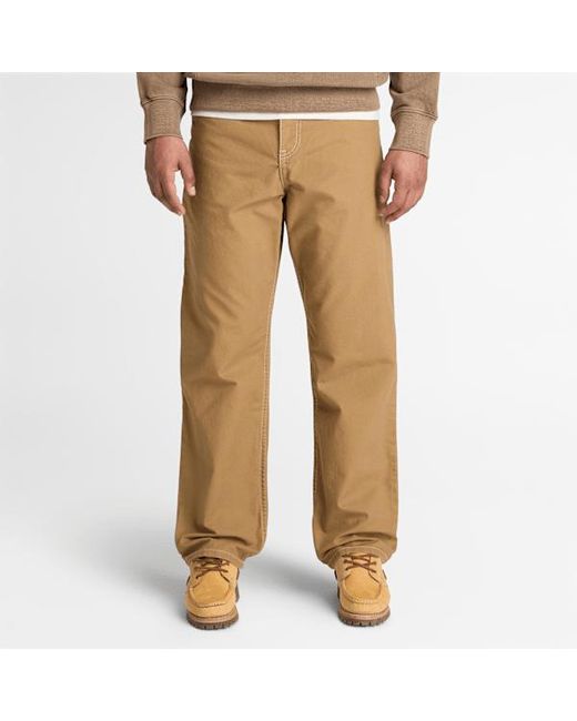 Timberland Natural Rindge Canvas Carpenter Trouser For for men