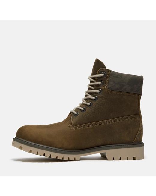 Timberland Brown Heritage 6-Inch Waterproof Boot For for men
