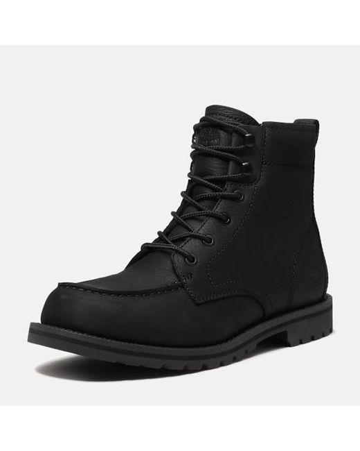 Timberland Black Redwood Falls Essential Mid Waterproof Boot For for men