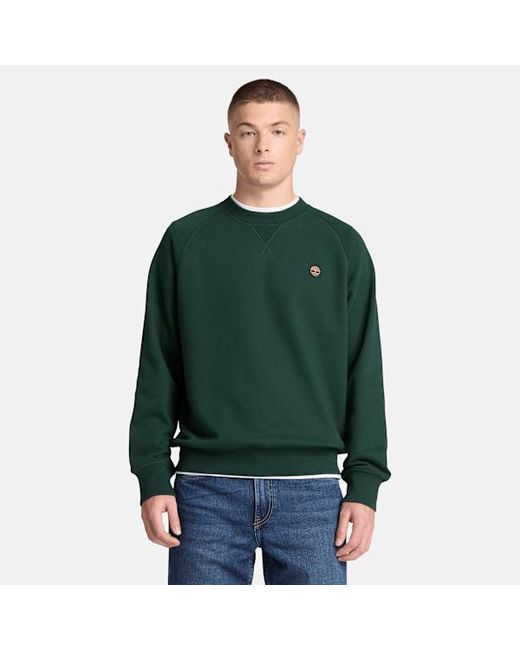 Timberland Green Exeter River Crew Sweatshirt For for men