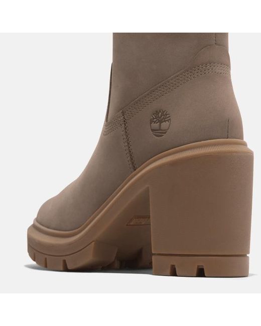 Timberland Brown Allington Heights Mid Zip Boot