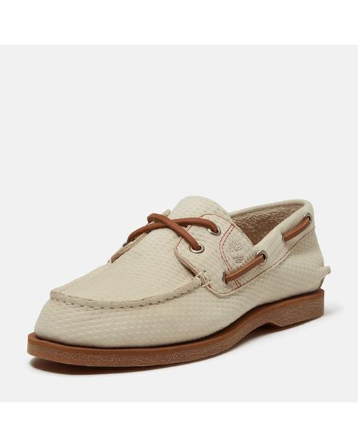 Timberland Natural Classic Boat Shoe For