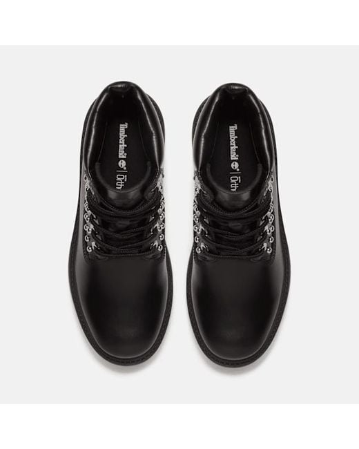Timberland Black Stone Street Platform 6-Inch Boot For