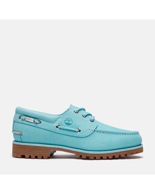 Timberland Blue X Jacquemus Authentic Boat Shoe for men