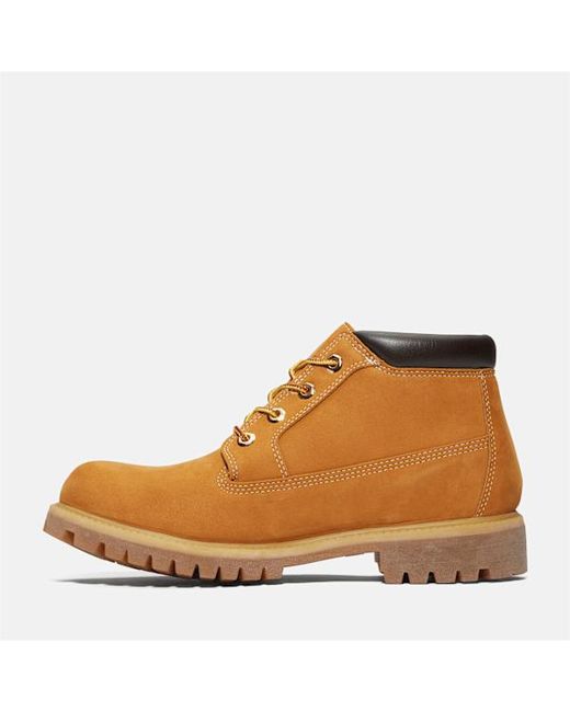 Timberland Brown Heritage Waterproof Chukka Boot For for men
