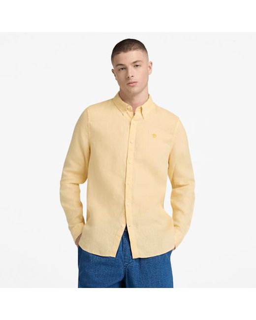 Timberland Natural Mill Brook Linen Shirt For for men